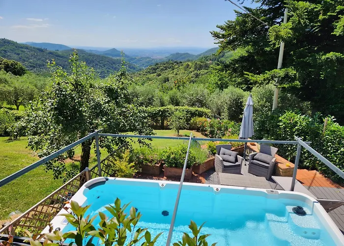 Willa La Casa Rossa - Con Piscina Privata Marliana